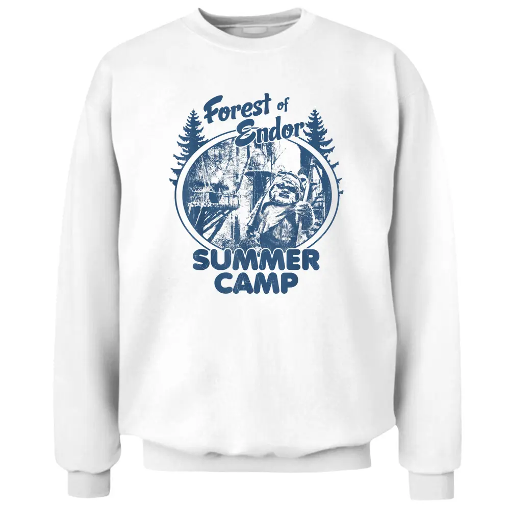 Star Wars Wicket Ewoks Endor Forest Summer Camp T-shirt Pullover Sweatshirt