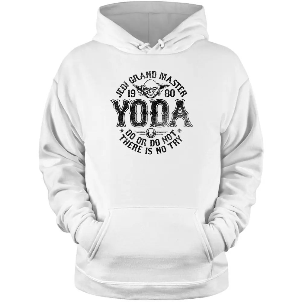 Star Wars Yoda Master 1980 Do Or Do Not Pullover Hoodie