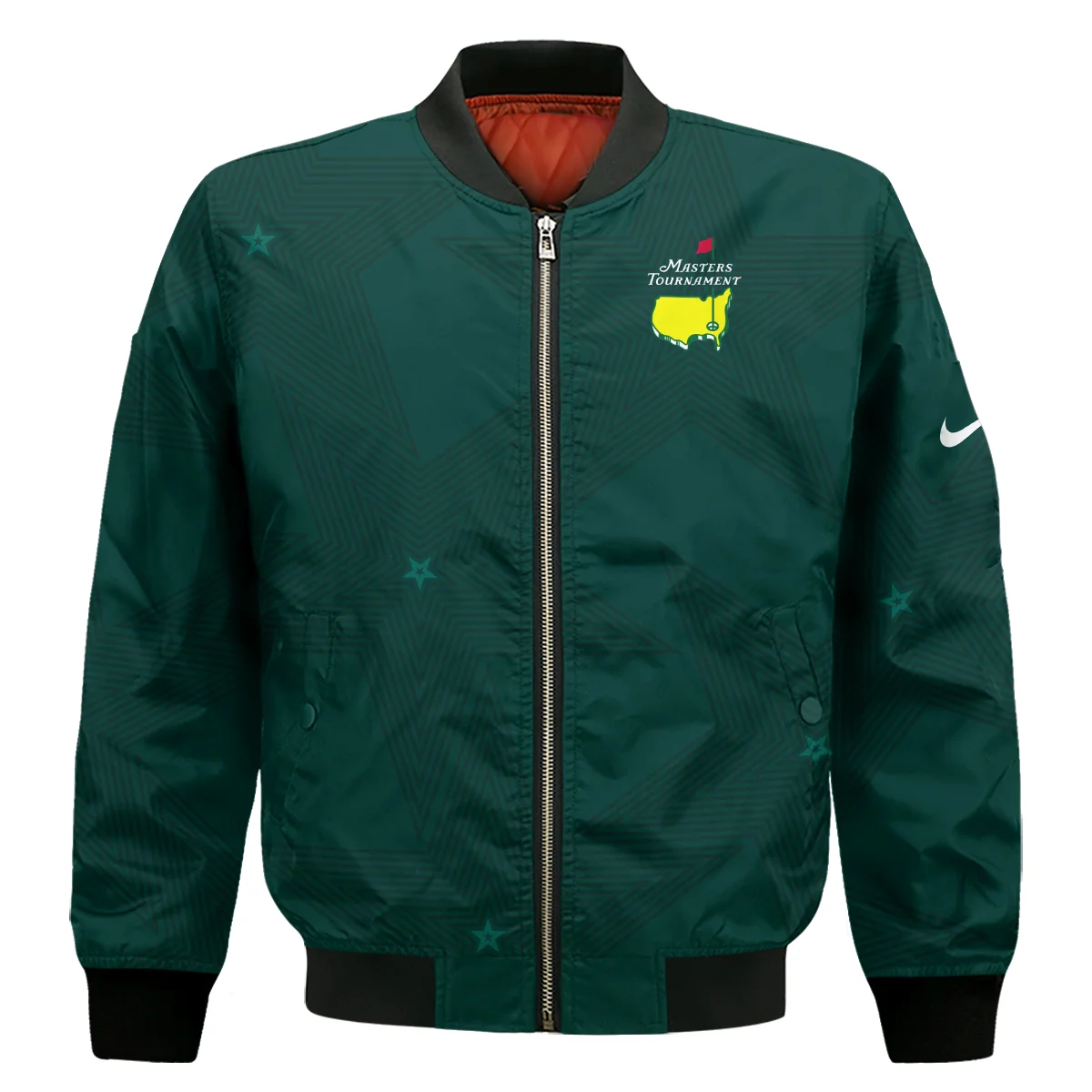 Stars Dark Green Golf Masters Tournament Nike Quarter-Zip Jacket Style Classic Quarter-Zip Jacket