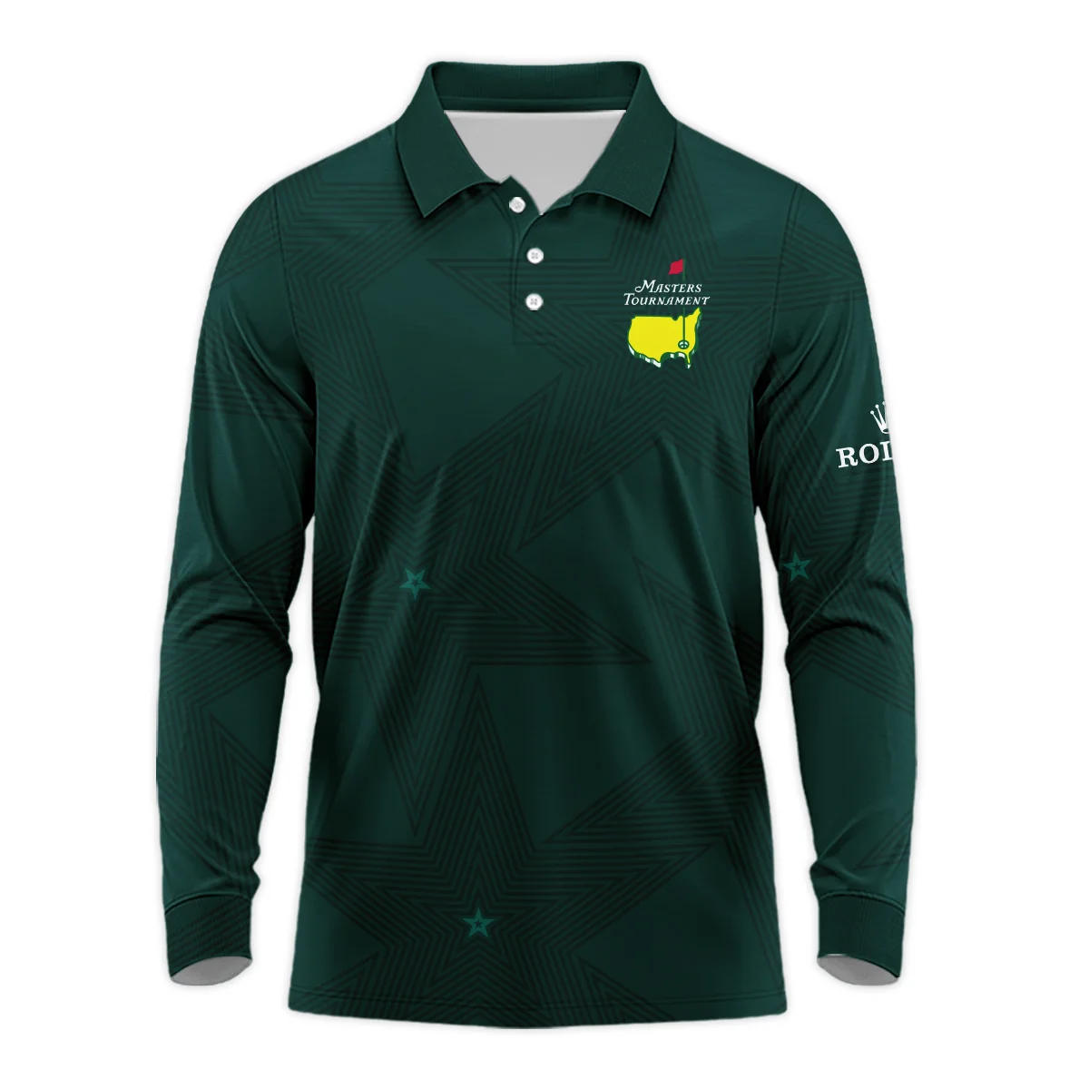 Stars Dark Green Golf Masters Tournament Rolex Quarter-Zip Jacket Style Classic Quarter-Zip Jacket