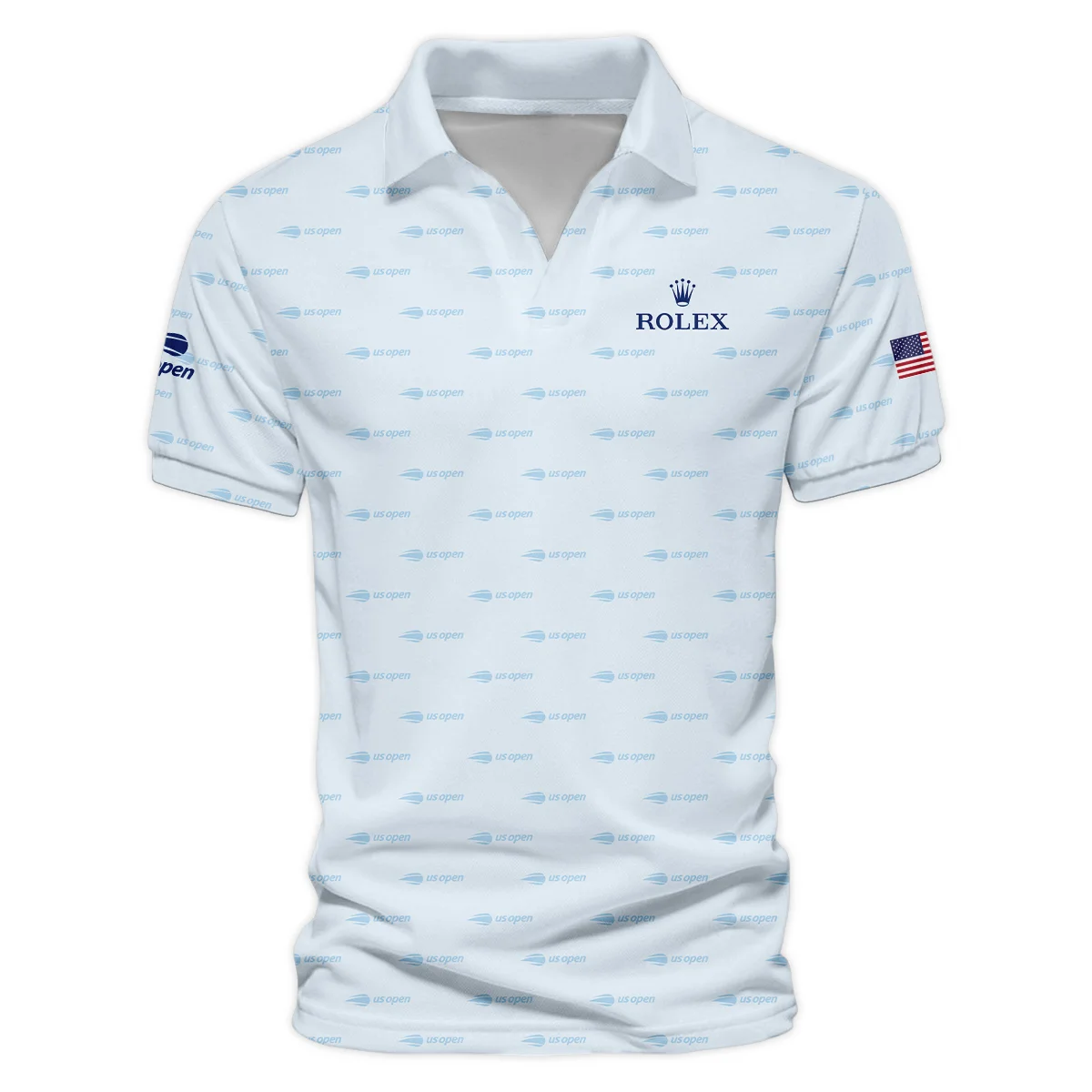 Tennis Love Sport Mix Color US Open Tennis Champions Rolex Polo Shirt Mandarin Collar Polo Shirt