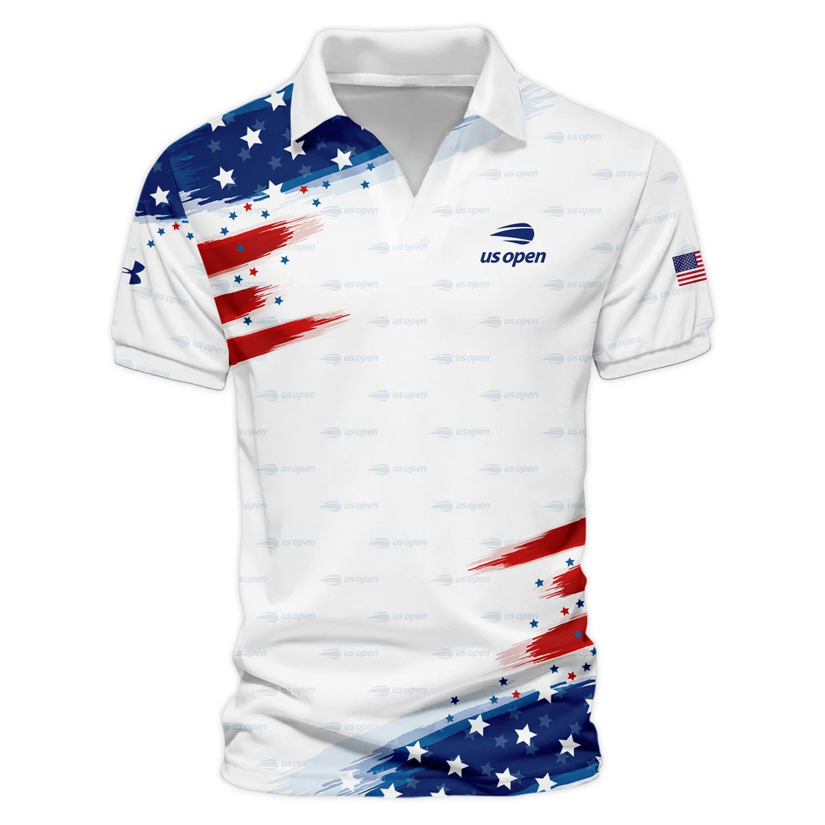 Tennis Love Sport Mix Color US Open Tennis Champions Under Armour Vneck Polo Shirt Style Classic Polo Shirt For Men
