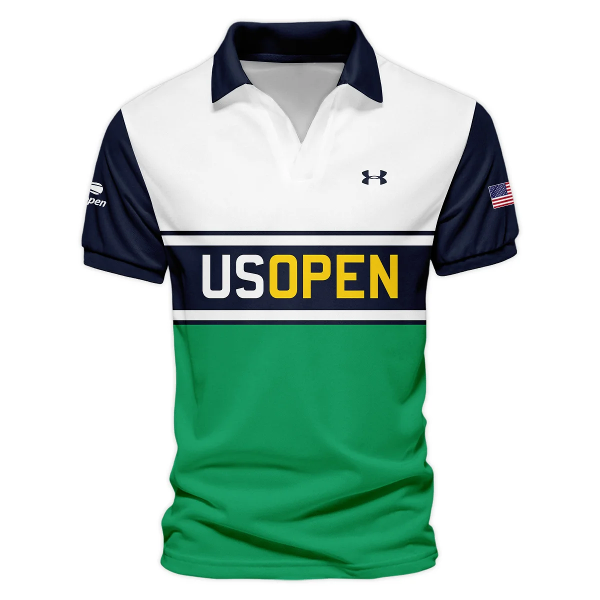 Tennis Love Sport Mix Color US Open Tennis Champions Under Armour Vneck Polo Shirt Style Classic Polo Shirt For Men