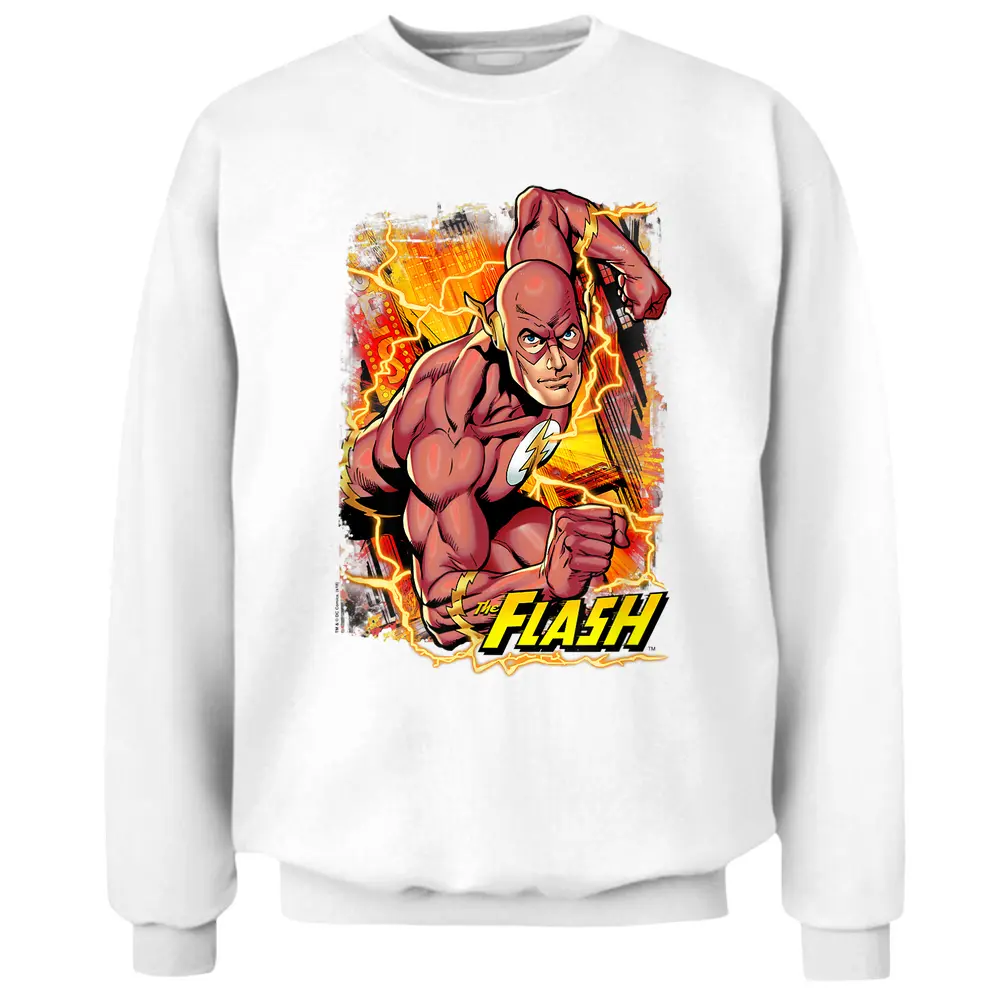 The Flash Lightning Pullover Sweatshirt