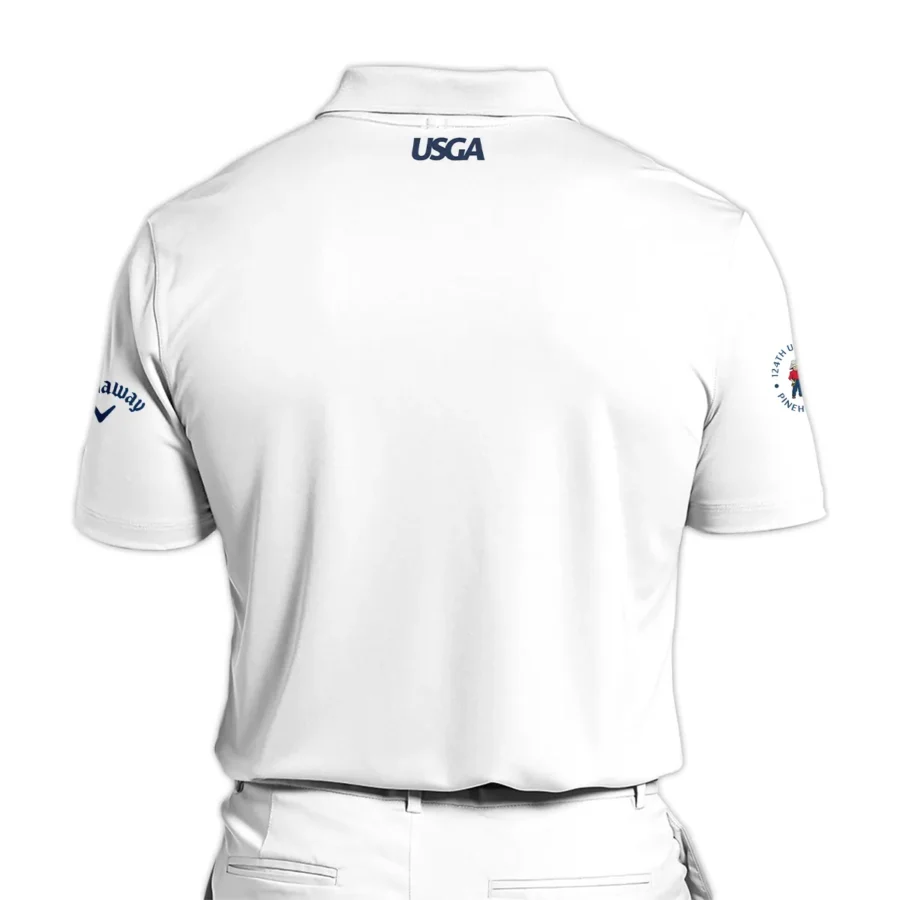 The Golfing Legend Golf 124th U.S. Open Pinehurst Callaway Polo Shirt Style Classic