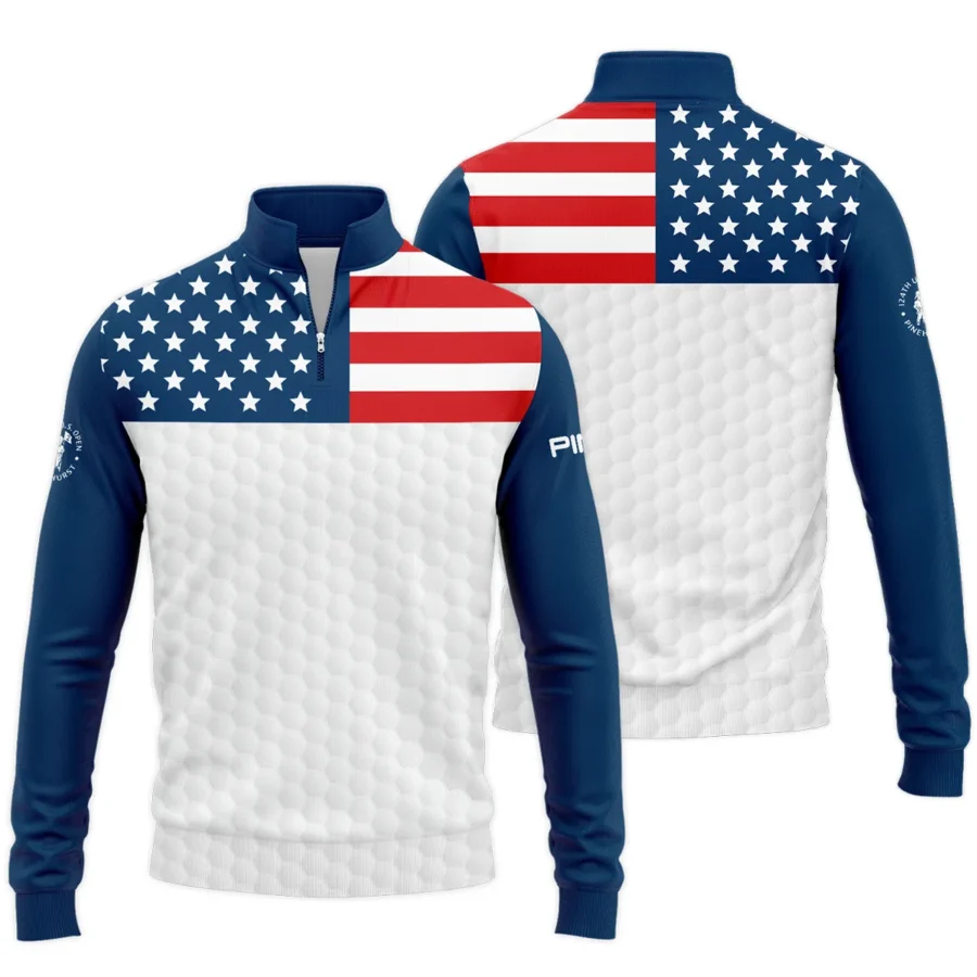 The Golfing Legend Golf 124th U.S. Open Pinehurst Ping Quarter-Zip Jacket Style Classic