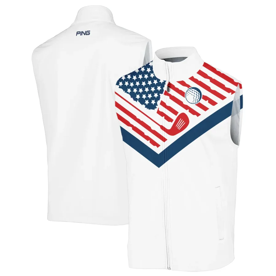 The Golfing Legend Golf 124th U.S. Open Pinehurst Ping Sleeveless Jacket Style Classic