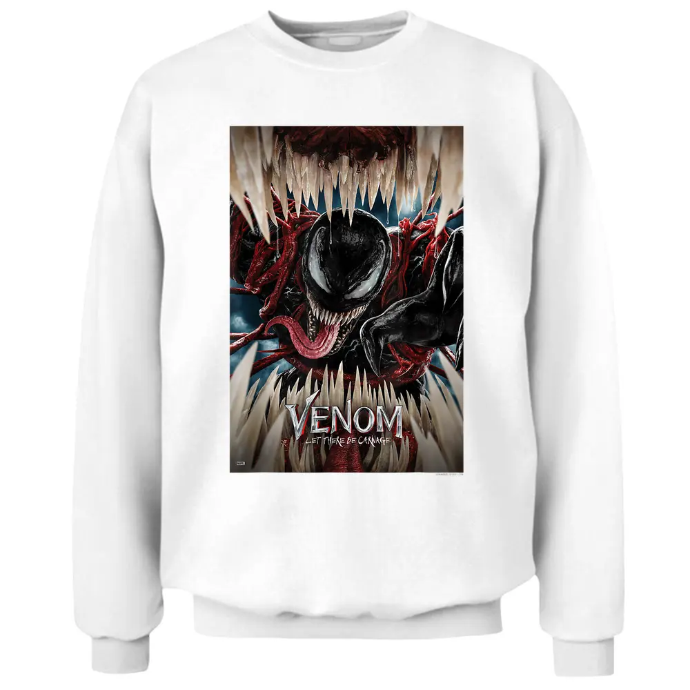 Venom Let There Be Carnage Movie Poster Pullover Sweatshirt