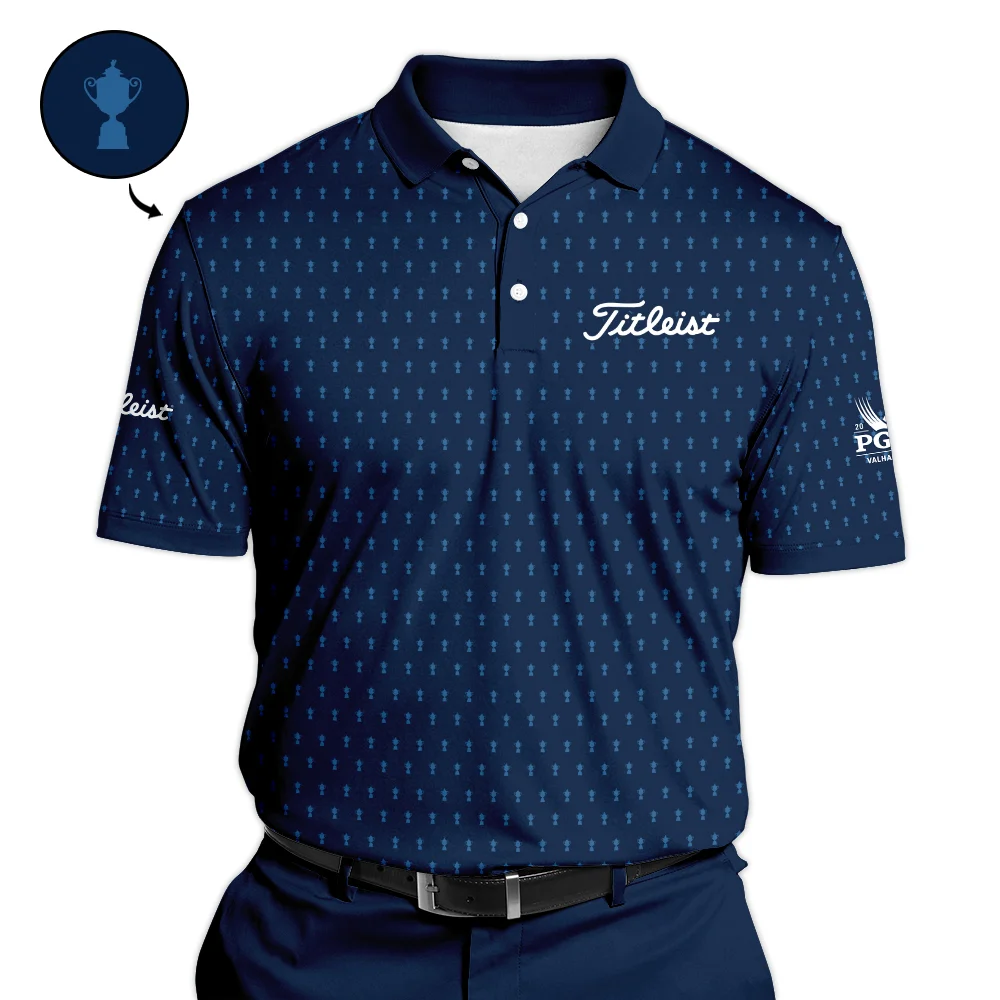 Titleist 2024 PGA Championship Golf Hoodie Shirt Dark Blue Gradient Pattern All Over Print Hoodie Shirt