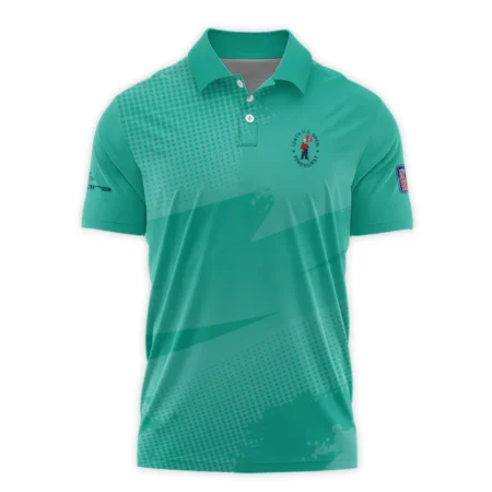 Golf Sport Pattern Green Mix Color 124th U.S. Open Pinehurst Cobra Golf Performance T-Shirt Style Classic