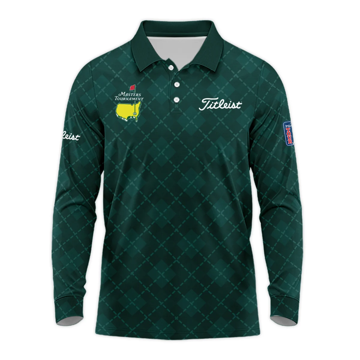 Golf Geometric Pattern Green Masters Tournament Titleist Hoodie Shirt Style Classic Hoodie Shirt
