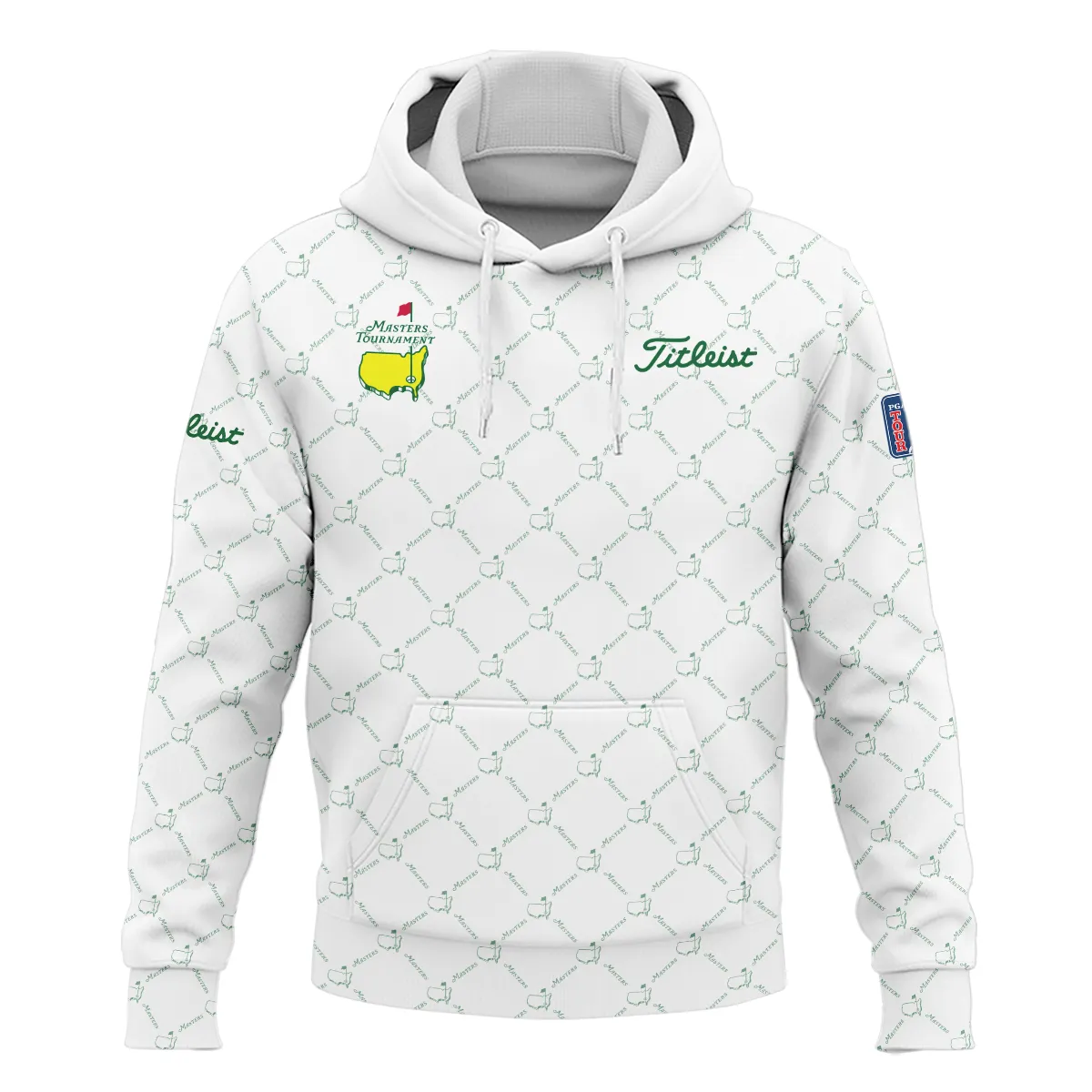 Golf Sport Pattern Color White Mix Masters Tournament Titleist Hoodie Shirt Style Classic