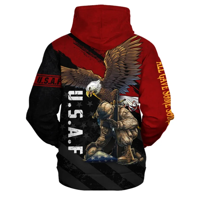 Veteran Eagle All Gave Some Some Gave All U.S. Air Force Veterans All Over Prints Hoodie Shirt