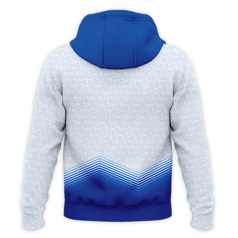 124th U.S. Open Pinehurst Blue Gradient Pattern White  Callaway Hoodie Shirt Style Classic