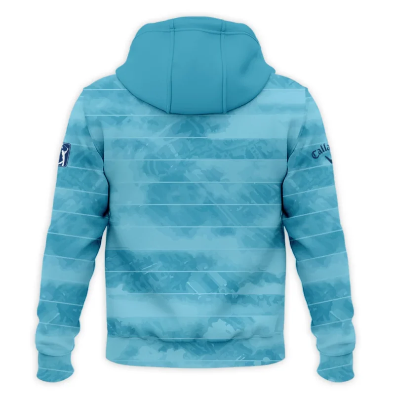 Callaway 124th U.S. Open Pinehurst Blue Abstract Background Line Hoodie Shirt Style Classic