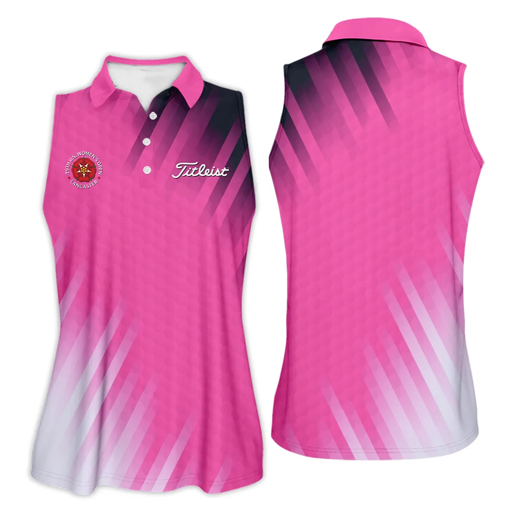 Golf 79th U.S. Women’s Open Lancaster Titleist Long Polo Shirt Pink Color All Over Print Long Polo Shirt For Woman