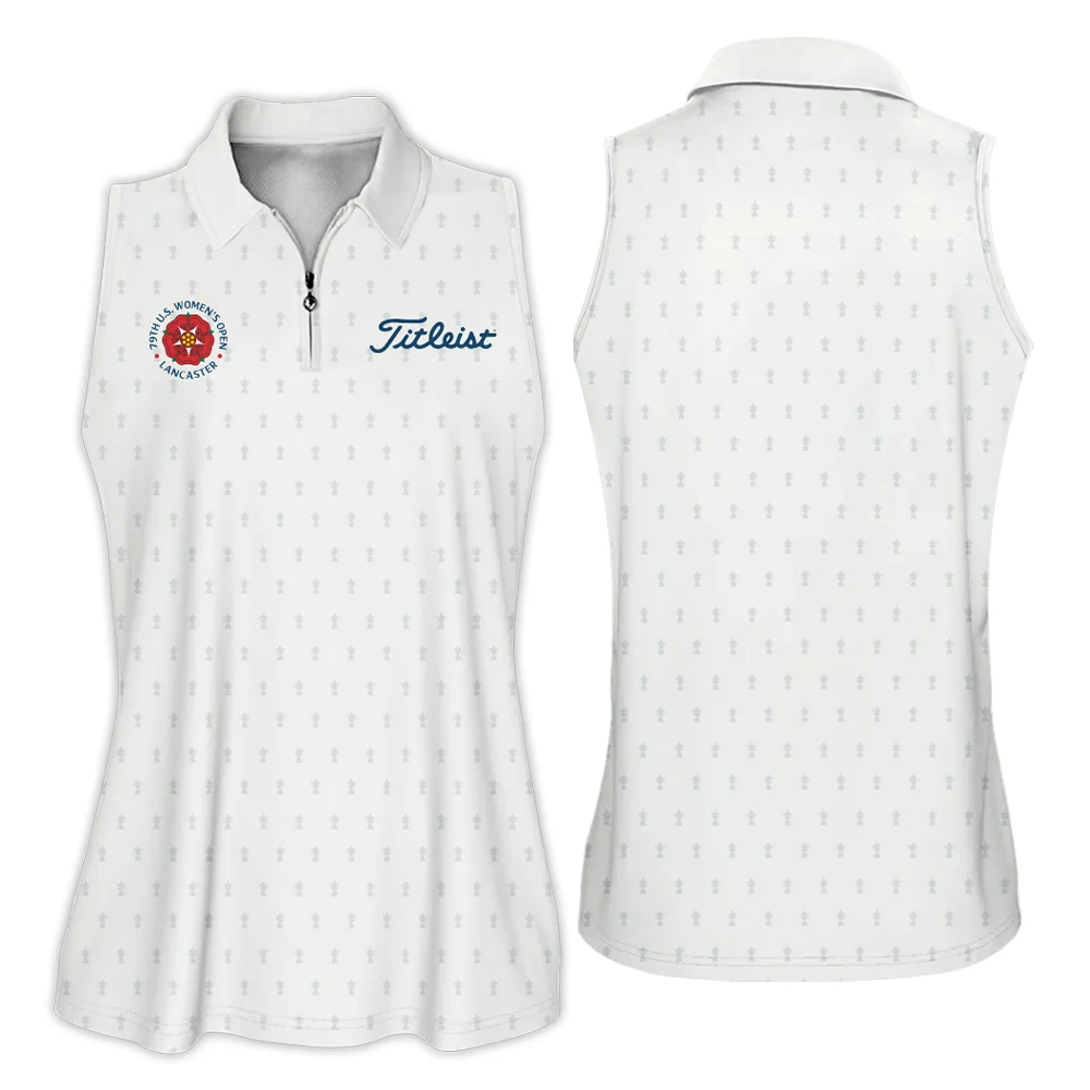 Golf Pattern Cup 79th U.S. Women’s Open Lancaster Titleist Zipper Hoodie Shirt Golf Sport White All Over Print Zipper Hoodie Shirt