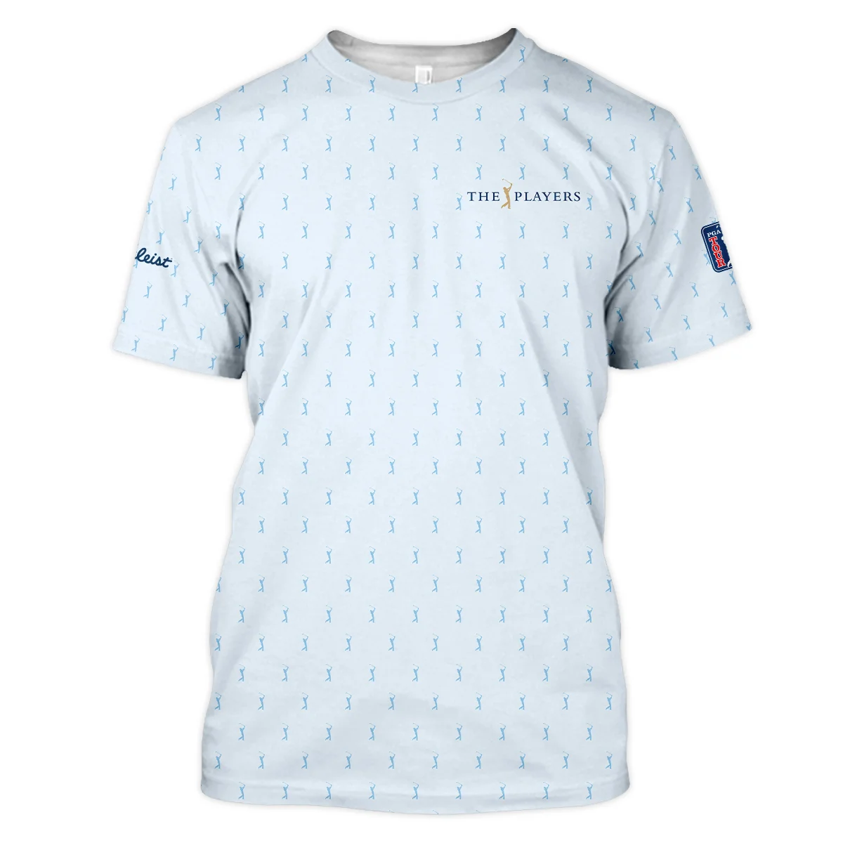 Golf Pattern Light Blue THE PLAYERS Championship Titleist Unisex T-Shirt Style Classic T-Shirt