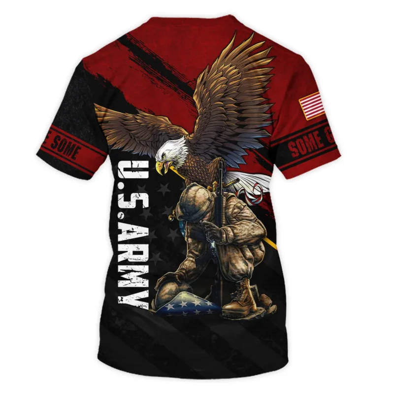 Veteran Eagle All Gave Some Some Gave All U.S. Army Veterans All Over Prints Unisex T-Shirt