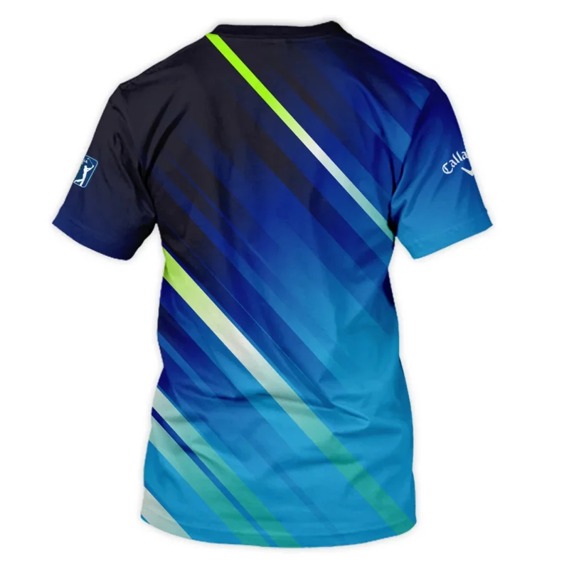 Callaway 124th U.S. Open Pinehurst Green Dark Blue Gradient Abstract Yellow Performance T-Shirt Style Classic