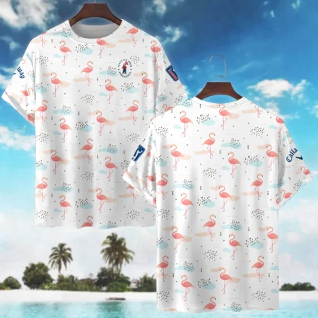 Golf Flamingo Pattern 124th U.S. Open Pinehurst Callaway Premium T-Shirt All Over Prints Gift Loves