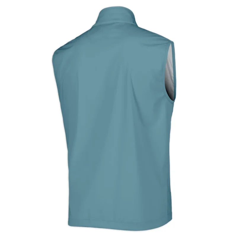 124th U.S. Open Pinehurst Golf Sport Mostly Desaturated Dark Blue Yellow Callaway Sleeveless Jacket Style Classic