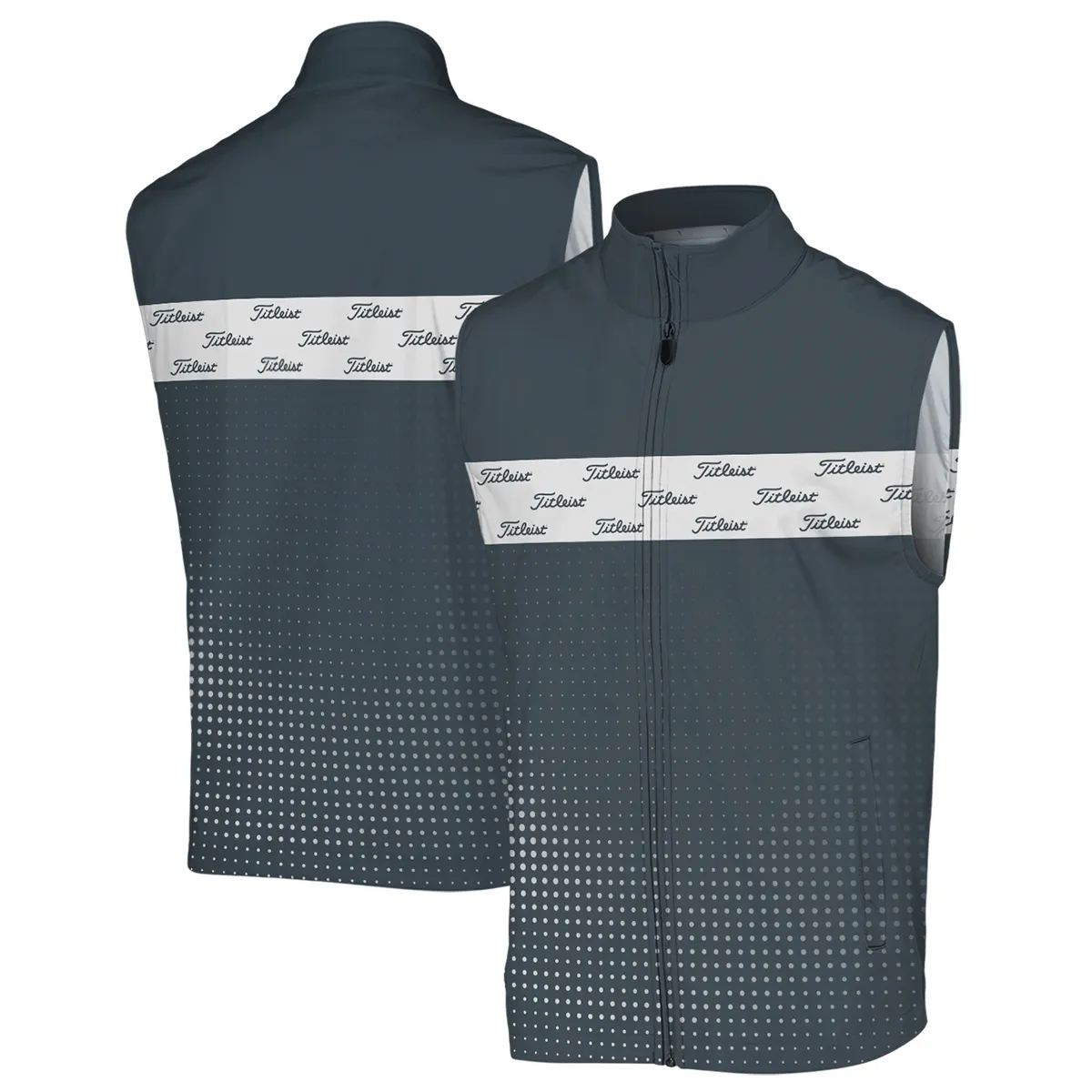 Golf 2024 PGA Championship Valhalla Titleist Zipper Polo Shirt Style Classic