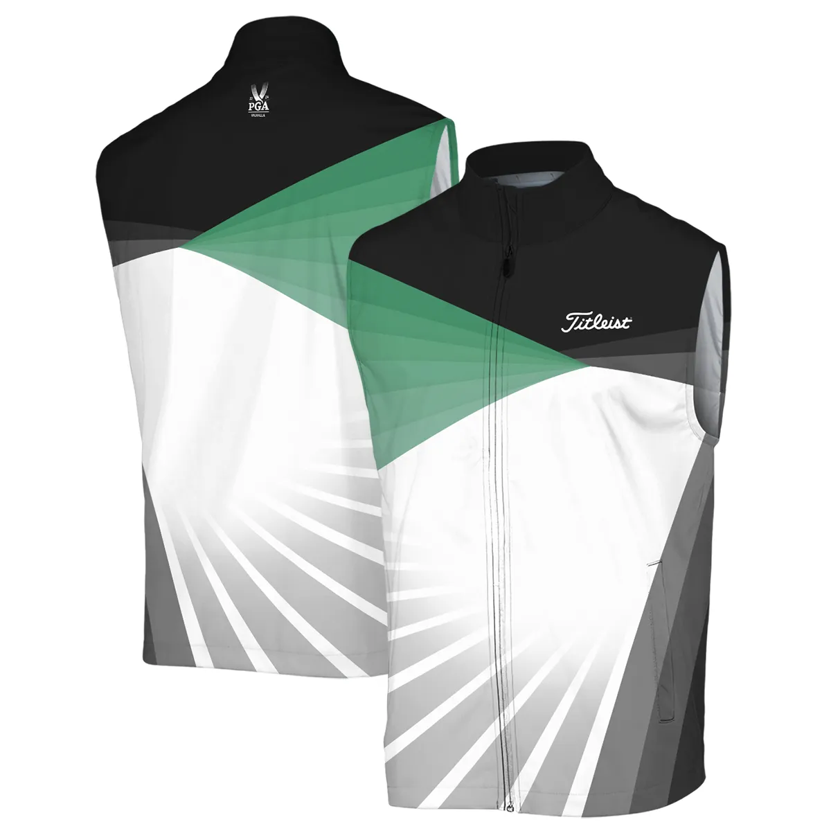 Golf Pattern 2024 PGA Championship Valhalla Titleist Zipper Hoodie Shirt Style Classic