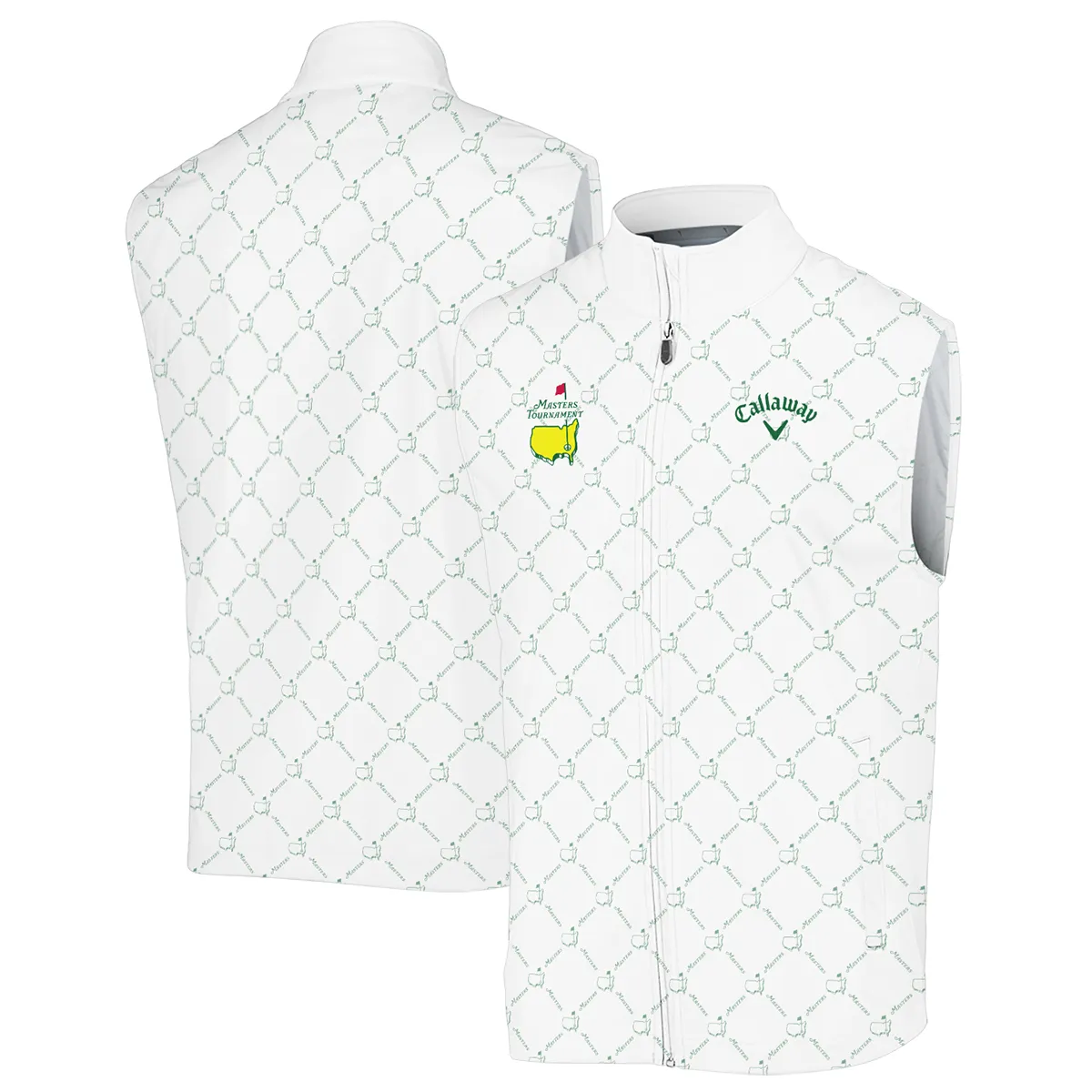 Golf Sport Pattern Color White Mix Masters Tournament Callaway Sleeveless Jacket Style Classic