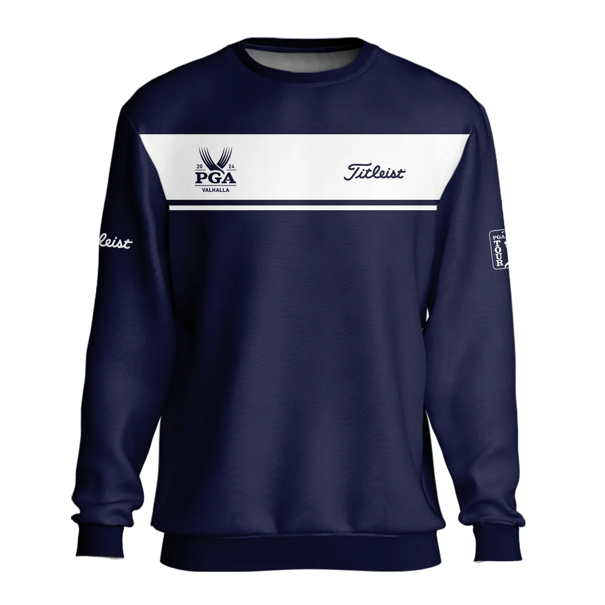 Titleist 2024 PGA Championship Golf Unisex Sweatshirt Sports Dark Blue White All Over Print Sweatshirt