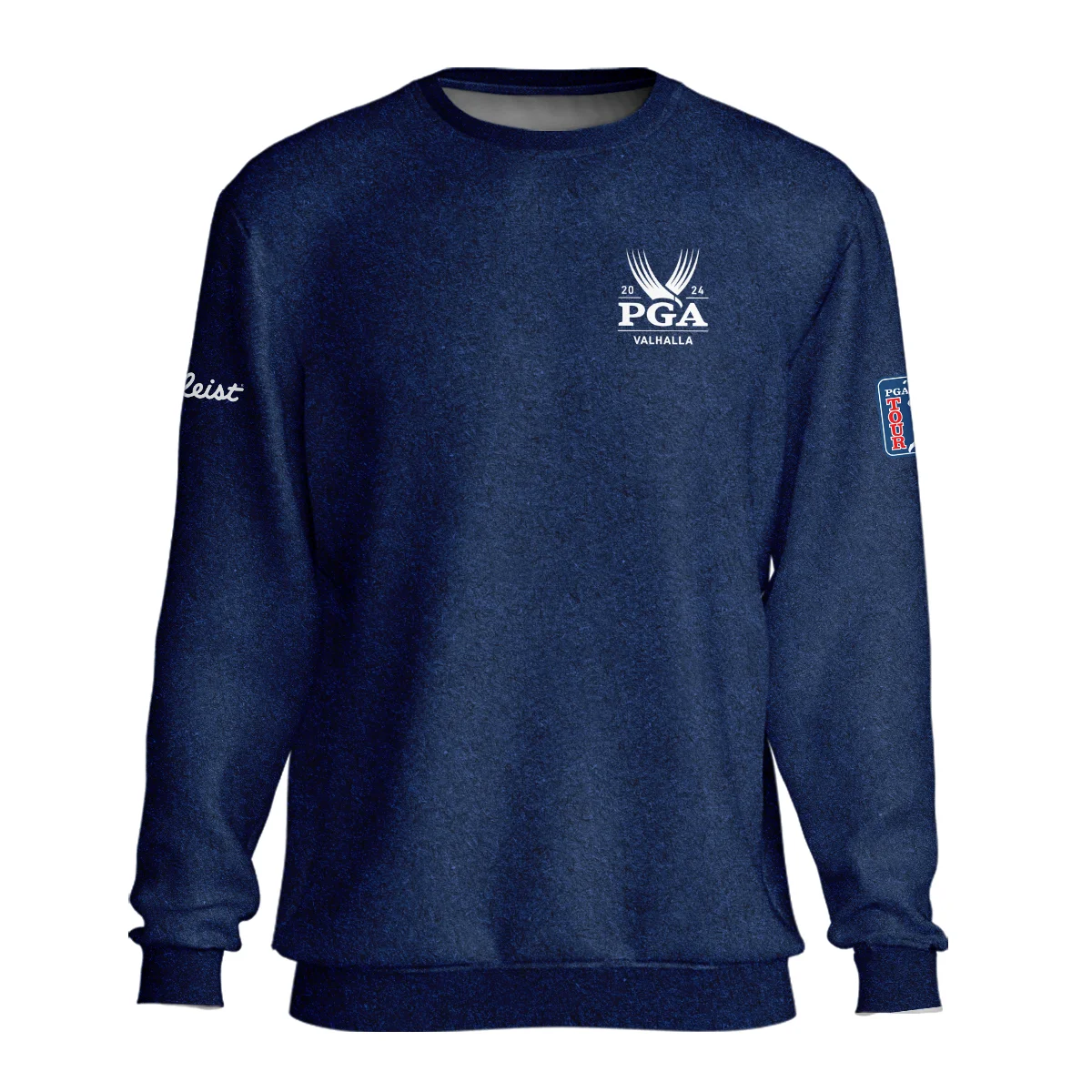 Special Version 2024 PGA Championship Valhalla Titleist Sleeveless Jacket Blue Paperboard Texture Sleeveless Jacket