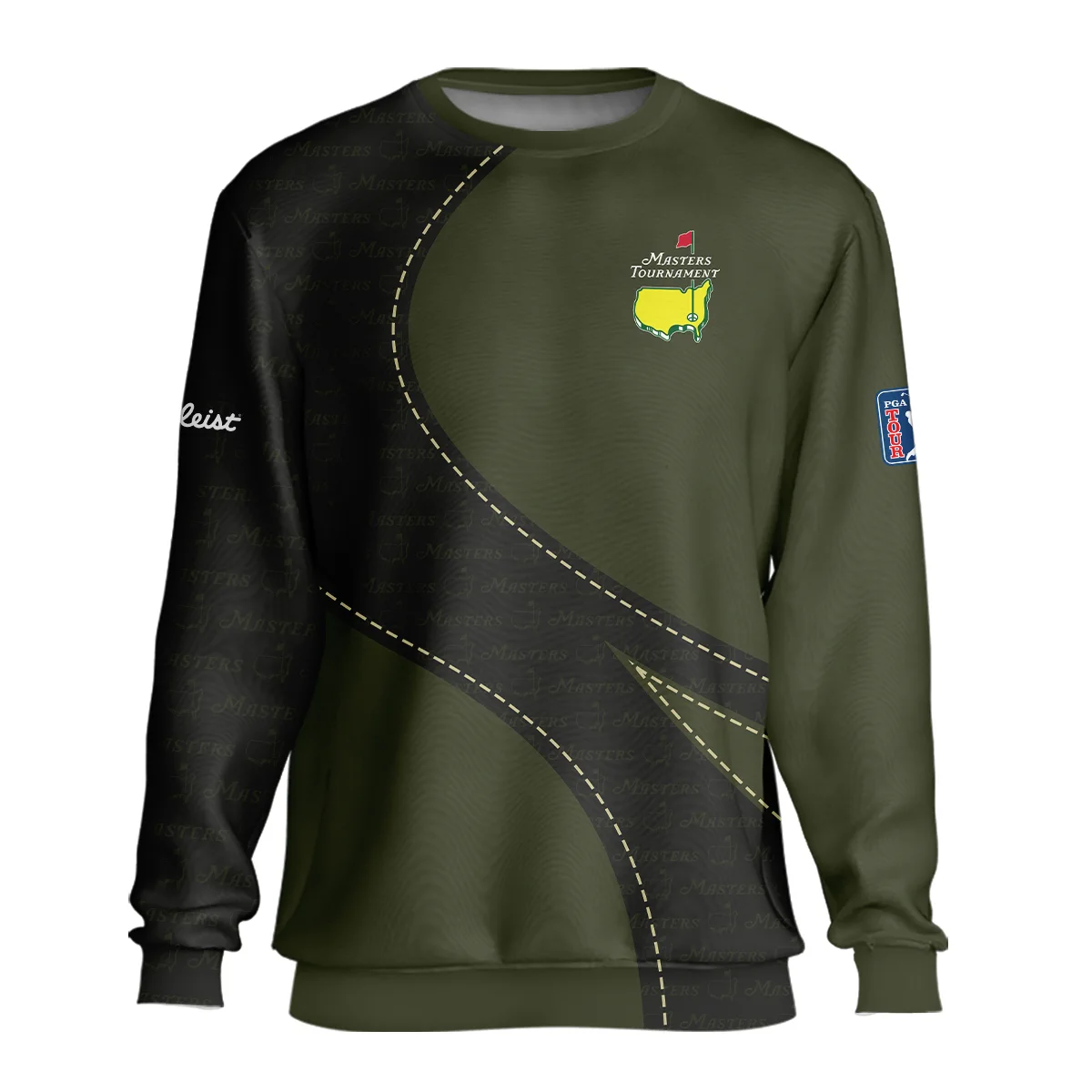 Pattern Military Green Masters Tournament Titleist Zipper Hoodie Shirt Style Classic Zipper Hoodie Shirt