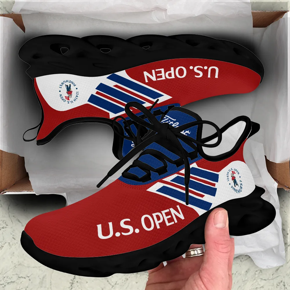 Titleist Blue Red White Max Soul Shoes 124th U.S. Open Pinehurst Sneaker Gift For Fans