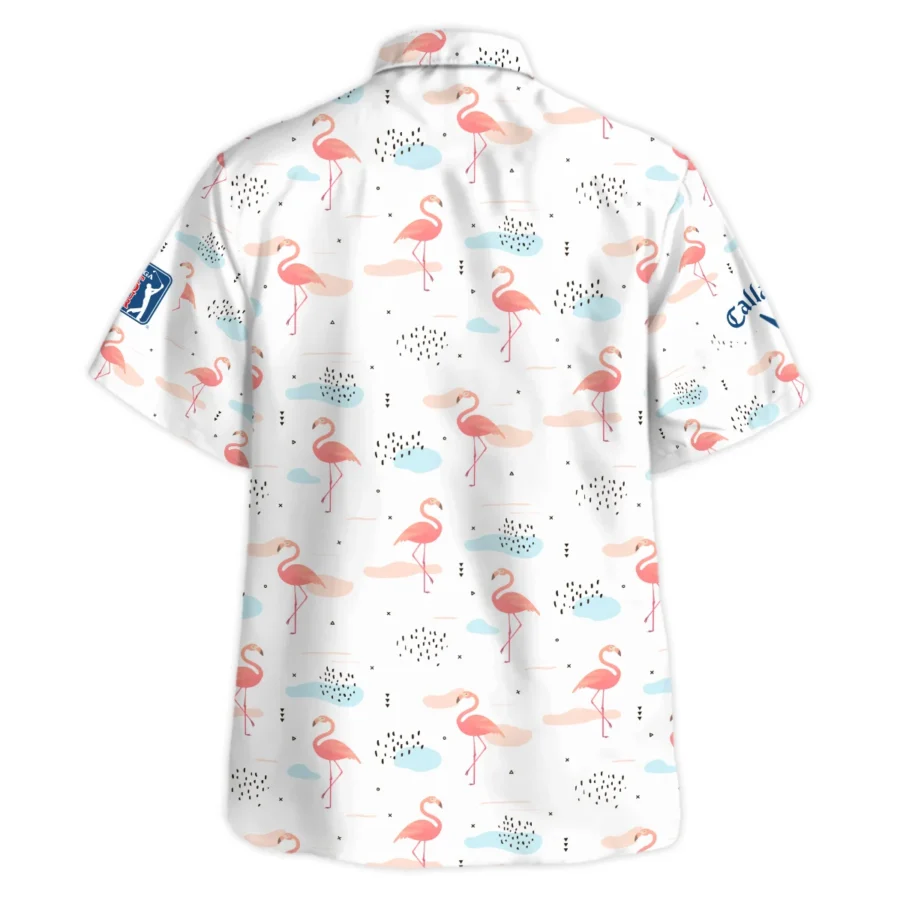 Golf Flamingo Pattern 124th U.S. Open Pinehurst Callaway Oversized Hawaiian Shirt All Over Prints Gift Loves