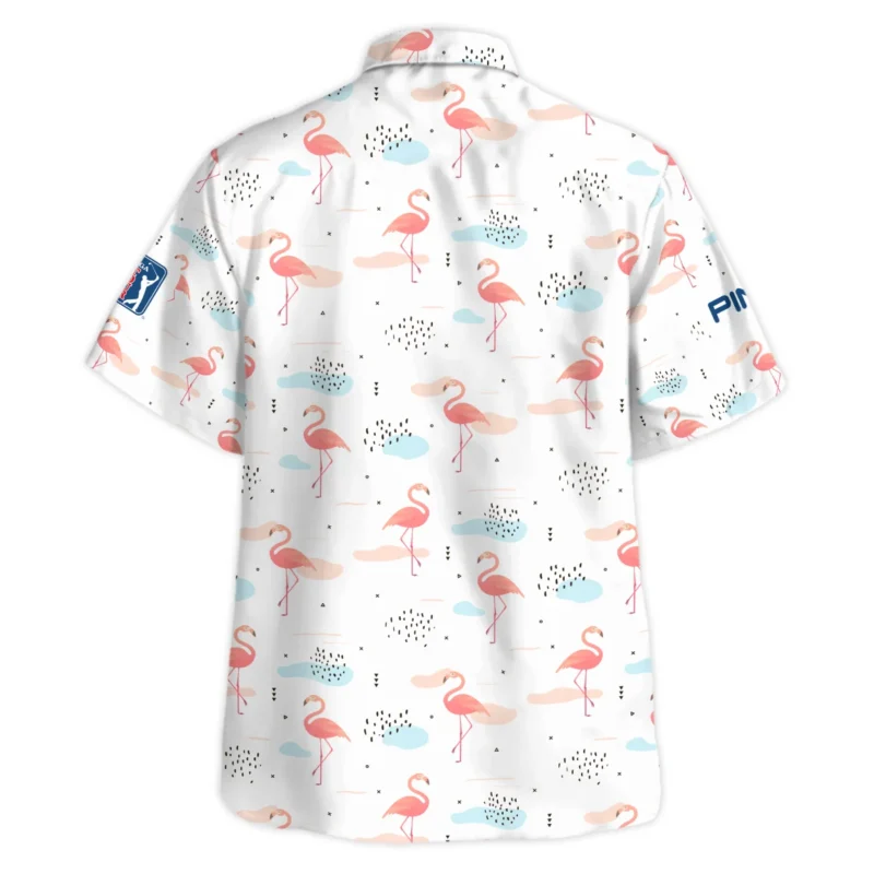 Golf Flamingo Pattern 124th U.S. Open Pinehurst Ping Oversized Hawaiian Shirt All Over Prints Gift Loves