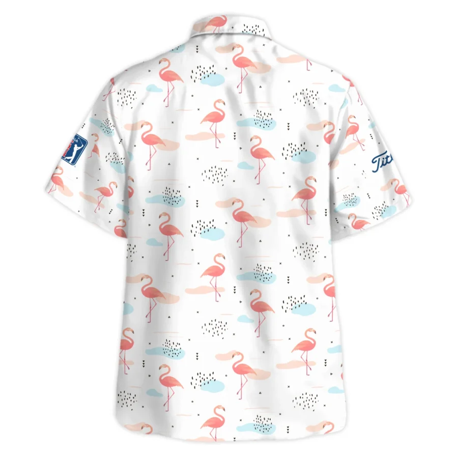 Golf Flamingo Pattern 124th U.S. Open Pinehurst Titleist Oversized Hawaiian Shirt All Over Prints Gift Loves