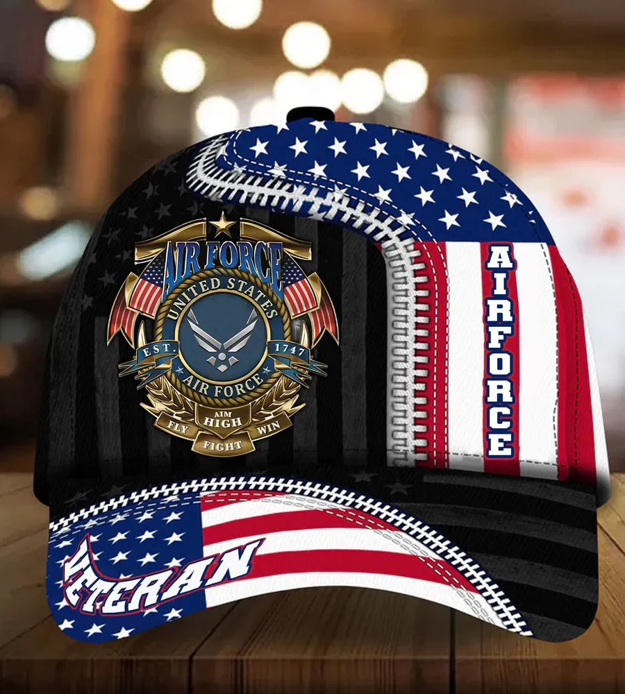 Caps U.S. Air Force  Honoring Saluting Service Veterans Day Collection