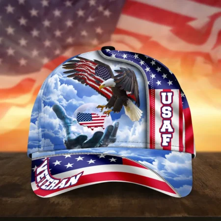 Caps U.S. Air Force  Respect Always  Military Inspired All Over Prints Saluting Our Veterans