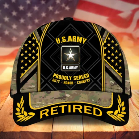 Caps U.S. Army U.S. Veterans Tribute Saluting Service Veterans Day Tribute