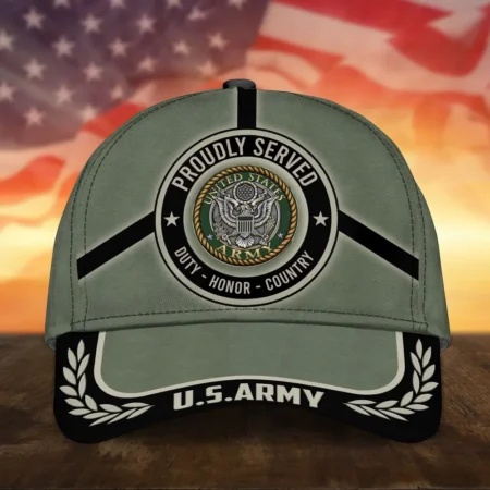 Caps U.S. Army Remember Tribute to Our Military Heroes Remembere