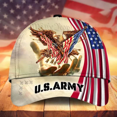 Caps U.S. Army Respect Always All Over Prints Honoring All Who Served Veterans Day Collection