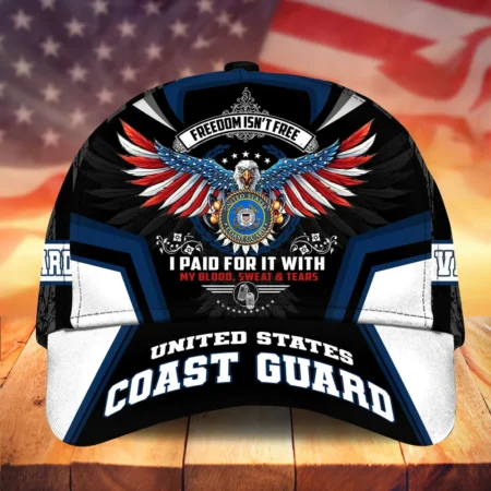 Caps U.S. Coast Guard  Honor All Over Prints Honoring All Who Served Veterans Day Collection