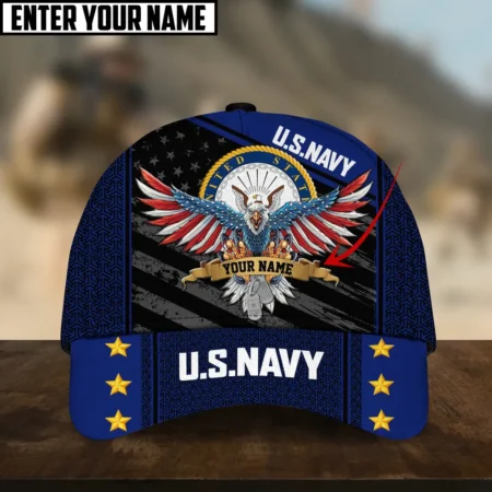 Caps U.S. Navy U.S. Veterans Tribute All Over Prints Collection Saluting Our Veterans