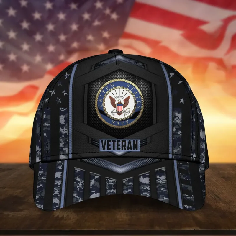 Caps U.S. Navy  American Heroes Saluting Service Veterans Day Collection