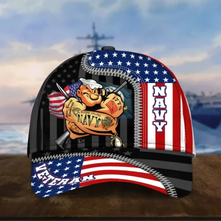 Caps U.S. Navy  Honor Saluting Service Heroes Remembere