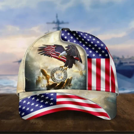 Caps U.S. Navy  Honor Saluting Service Veterans Day Tribute