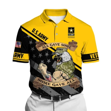 U.S. Army Short Polo Shirts Honoring All Who Served U.S. Veterans Veteran Day