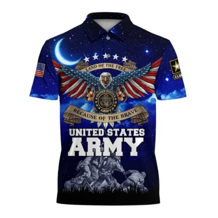 U.S. Army Short Polo Shirts Honoring All Who Served U.S. Veterans Veteran Day