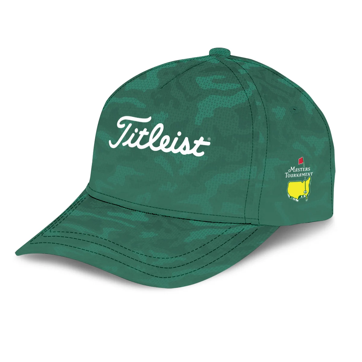 Golf Camo Green Titleist Masters Tournament Style Classic Golf All over Print Cap