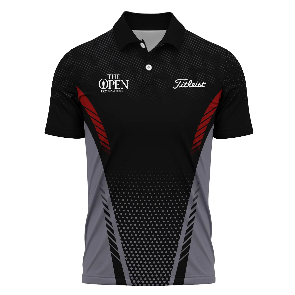 Golf Sport Style 152nd Open Championship Titleist Zipper Polo Shirt All Over Prints QTTOP250624A1TLZPL